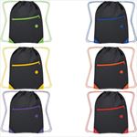 JH3486B Color Pop Drawstring Bag